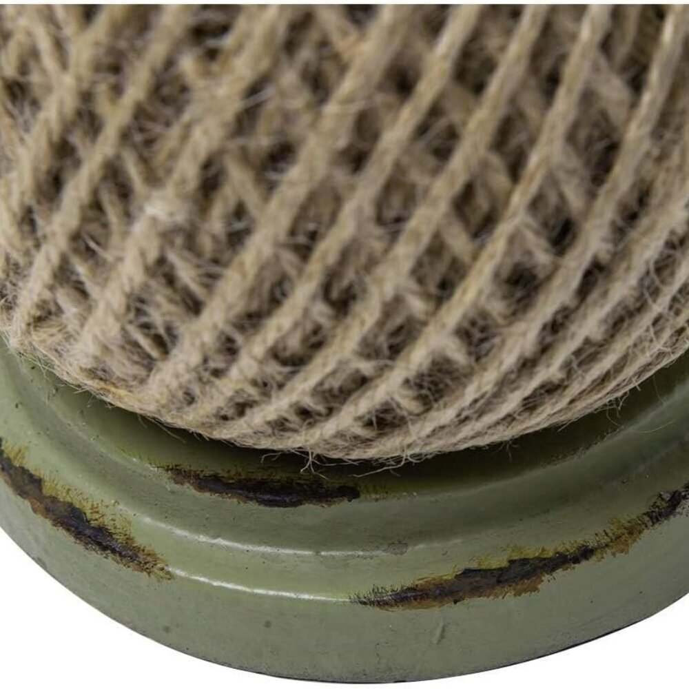 Vintage Jute Twine Spool with Scissors Holder Set for Garden Farmhouse Kitchen A - Picture 6 of 9
